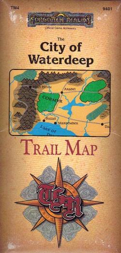 The City of Waterdeep Trail Map